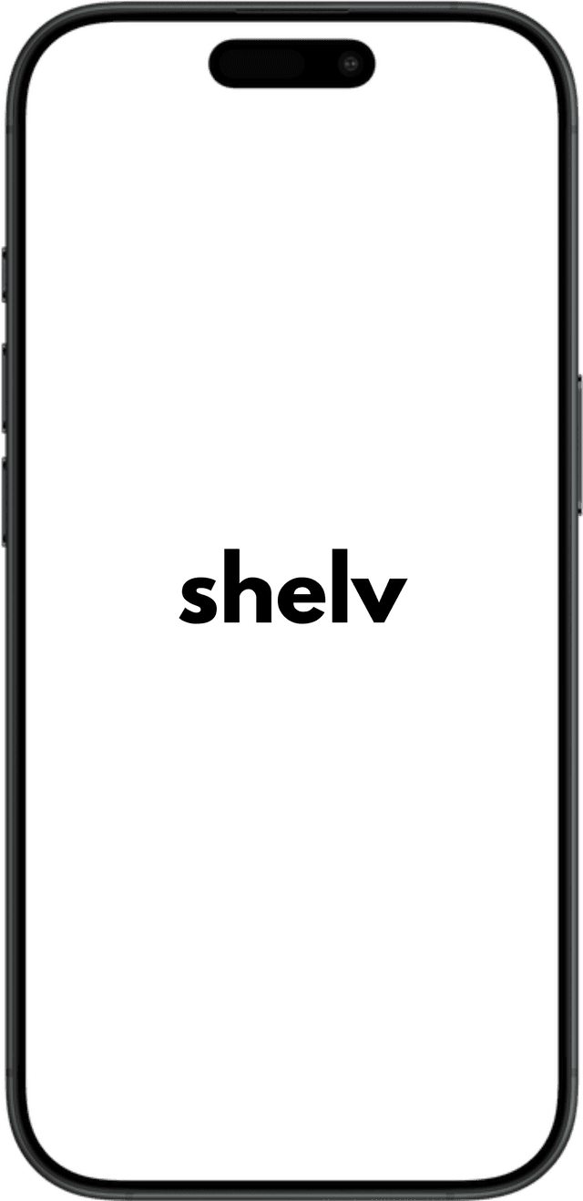 Shelv App Mockup